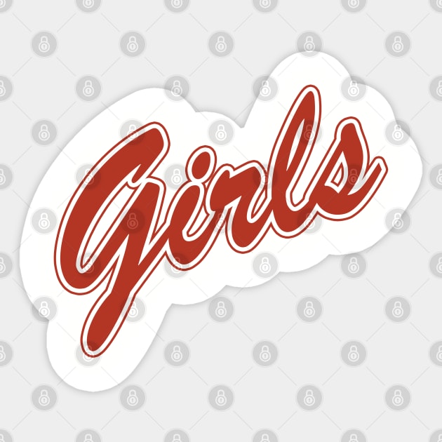 GIRLS Sticker by RetroFreak